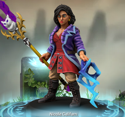 Hero Forge Model of Nicole Califarn (1702 DR)